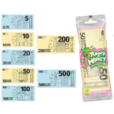 Jadalny Papier Euro Yummy Money 7g / 35