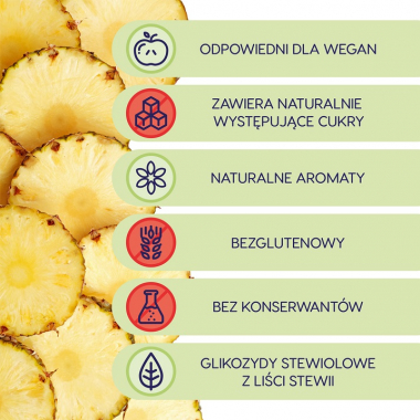 Lizak Tuptuś o smaku ananasowym  6g  / 50