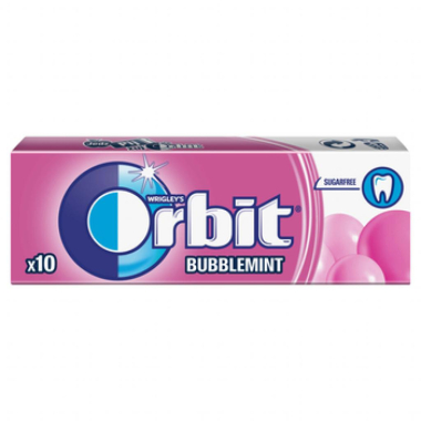 Gumy Orbit BUBBLEMINT - drażeki 30x10 / 30