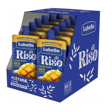 Lubella di Riso - przekąska Mango & Ryż 100g / 12