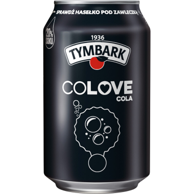 TYMBARK Colove   cola 0,33L  /12- Produkt niezgodny z rozporządzeniem