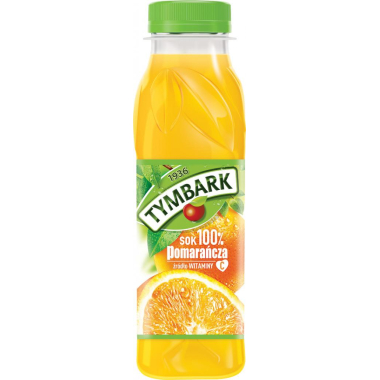 Tymbark sok 100% pomarańcza 300ml / 12