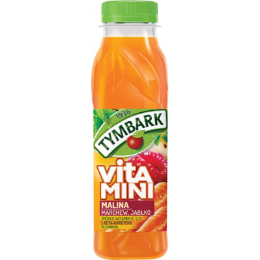 Tymbark Vitamini malina-marchew-jabłko 300ml /12