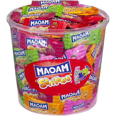 MAOAM Stripes guma rozpuszczalna owocowa 7g / 150 - Produkt niezgodny