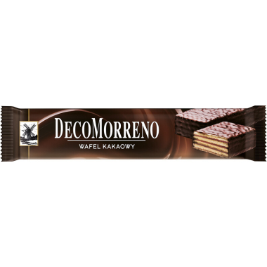 DECOMORRENO Wafelek kakaowy w czekoladzie 38g / 36 - Produkt niezgodny z rozporządzeniem