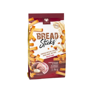 Bread Sticks szynka & śmietana 60 g /15 ( dawne Bake Stixx )