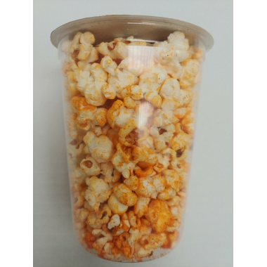 Popcorn w kubku PAPRYKOWY 18g / 12 - DATA WAŻNOŚCI 30.07.24R.