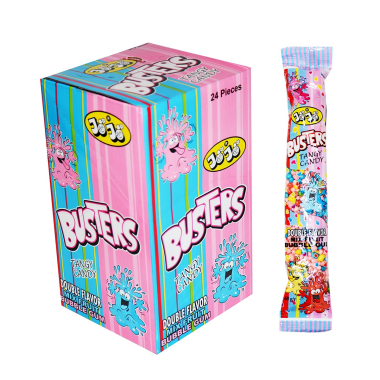 Cukierki Busters Mix Fruit Bubble Gum 60g / 24 - Produkt niezgodny