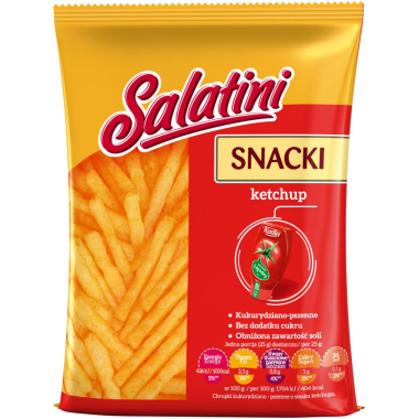 Salatini Snacki Ketchup 25g / 16