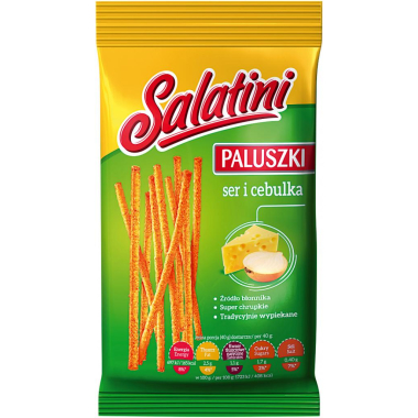 Salatini paluszki ser-cebula 40g / 42